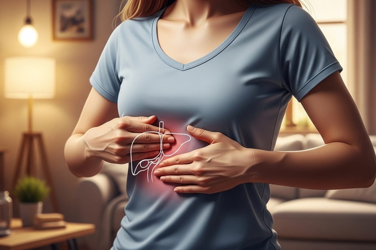 She Thought It Was Holiday Stress, Until A Vacation, Antibiotics & Daily Habits Revealed Stage 1 Fatty Liver At 35