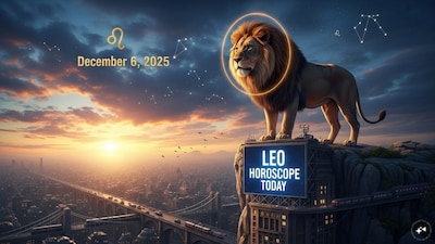 Leo Horoscope Today: Astrological predictions by Chirag Daruwalla for simha rashi on December 6 2025. (AI generated image)