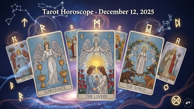 Tarot Card Predictions Today December 12 2025 Daily Tarot Card Reading for All Zodiac Signs. 