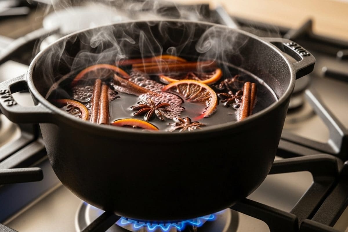 Christmas In A Glass: Easy Mulled Wine Recipe