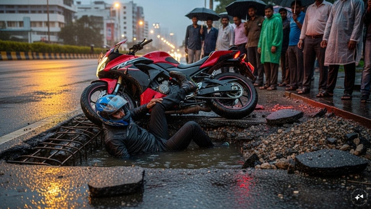 Shoddy Civic Work Kills 32-Year-Old After Bike Falls Into Uncovered Pit In Bengaluru