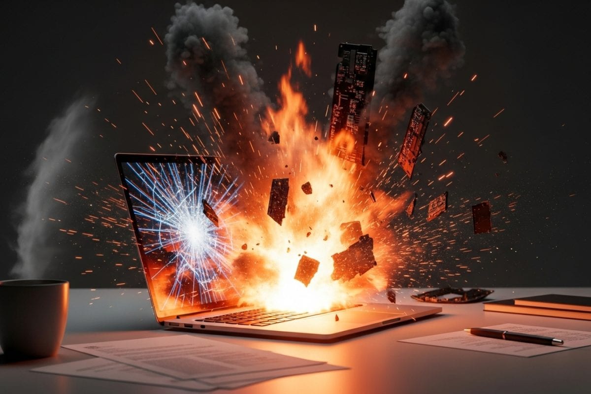 Never Do This After Shutting Down Your Laptop — One Mistake Could Make It Explode!