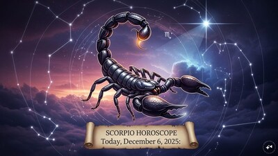 Scorpio Horoscope Today: Astrological predictions by Chirag Daruwalla for Vrishchika rashi on December 6 2025. (AI generated image)