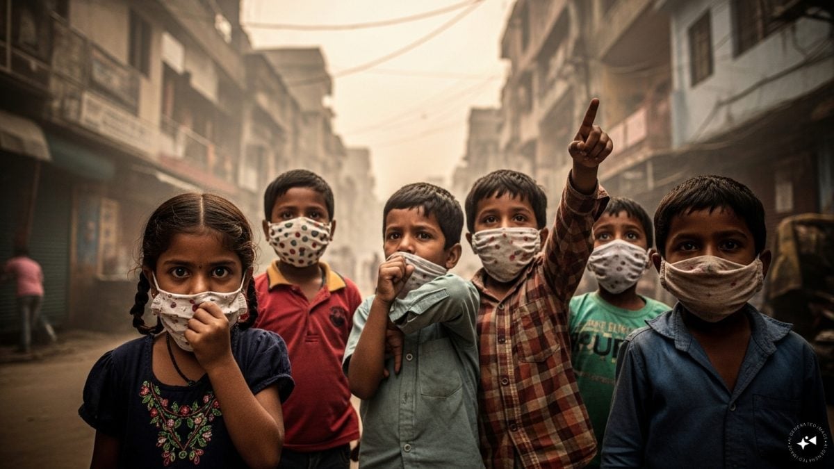 Kids Bear The Burden As Smog Triggers Spike In Respiratory Tests, Insurance Claims Across India