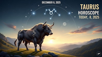 Taurus Horoscope today: Astrological predictions by Chirag Daruwalla for vrishabha rashi on December 8 2025. (AI generated image)