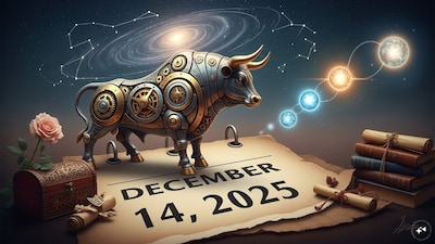 Taurus Horoscope today: Astrological predictions by Chirag Daruwalla for vrishabha rashi on December 14 2025. (AI generated image)