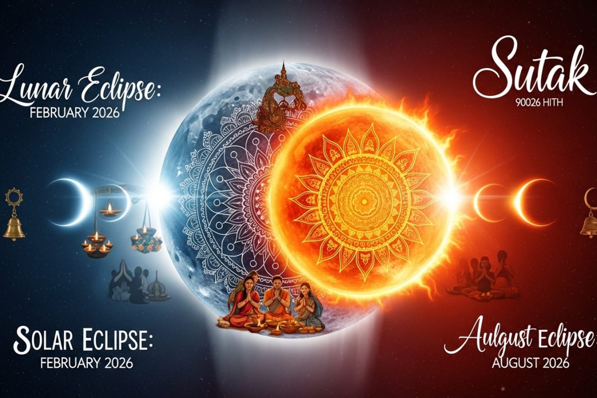 Lunar And Solar Eclipses 2026: Dates, Visibility And Sutak Timings In India