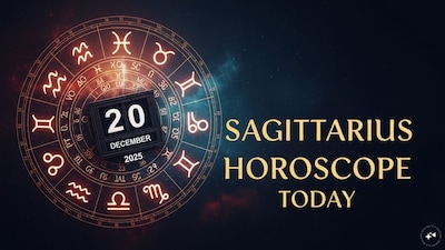 Sagittarius Horoscope Today: Astrological predictions by Chirag Daruwalla for dhanu rashi on December 20 2025. (AI-generated image)