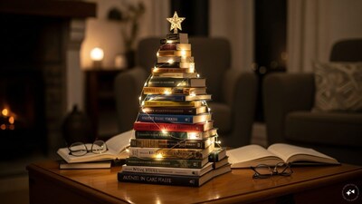 From Books To Balloons: Fun Ideas To Build Your Own Christmas Tree