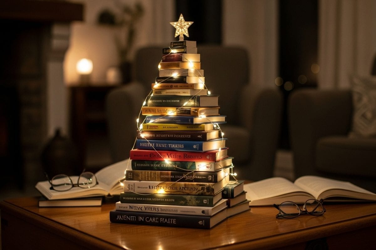 From Books To Balloons: Fun Ideas To Build Your Own Christmas Tree