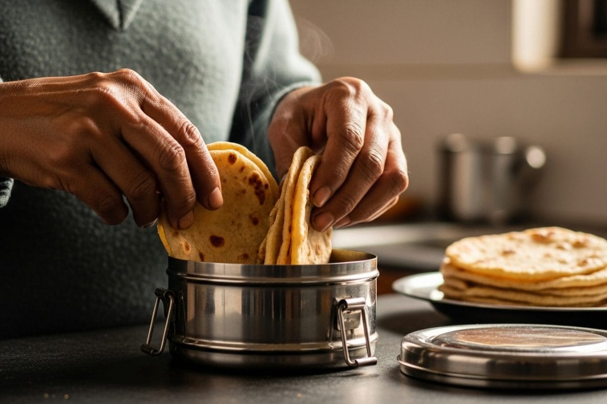Viral Chapati Packing Hack: This Trick Will Stop Your Rotis From Getting Soggy | Watch
