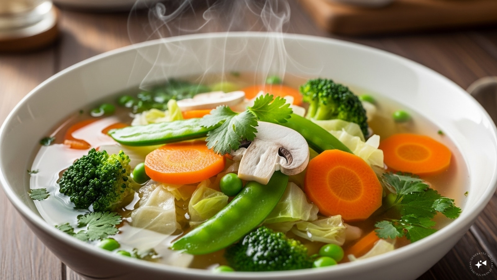 Vegetable Clear Soup: Simple yet soothing, vegetable clear soup is light on the stomach and rich in flavor. Seasonal vegetables simmered gently in a clear broth create a nourishing and comforting bowl. Ideal for detox days or light dinners, this soup provides warmth without heaviness and helps you stay hydrated during winter.