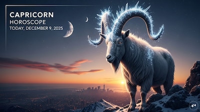 Capricorn Horoscope Today: Astrological predictions by Chirag Daruwalla for makara rashi on December 9 2025. (AI generated image)