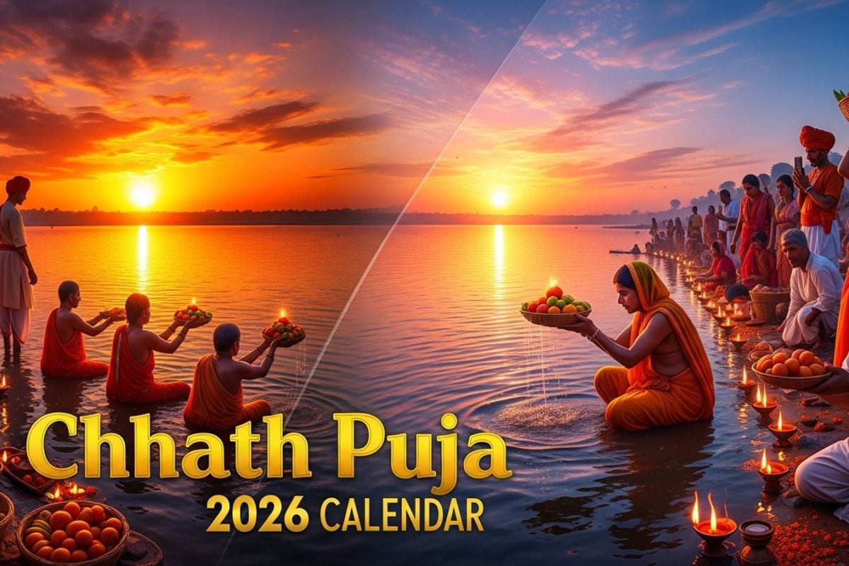 Chhath Puja 2026 Calendar: When Is Chathh Puja? Date, Significance, Rituals, Sunset And Sunrise Timings