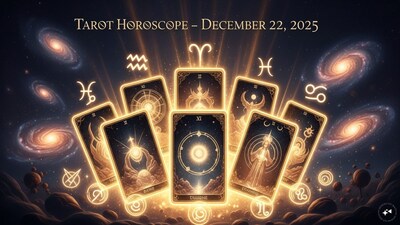 Tarot Card Predictions Today December 22 2025 Daily Tarot Card Reading for All Zodiac Signs.