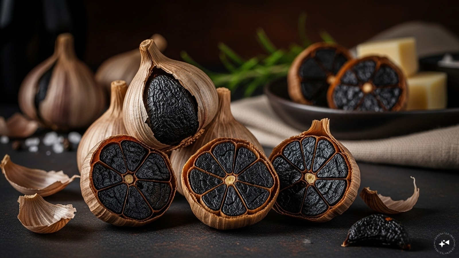 Fights Aging At The Cellular Level: Black garlic contains higher antioxidant levels than fresh garlic, helping neutralize free radicals, slow cellular aging, protect skin health, and support the body’s natural repair processes over time and vitality.