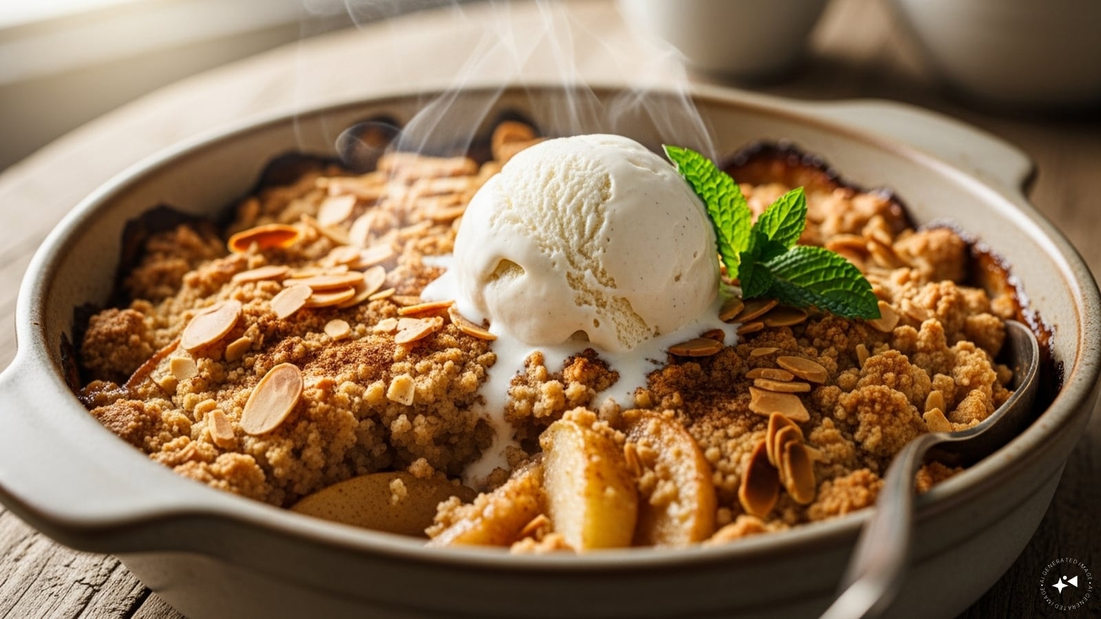 Bake for 30 minutes or until the apples are totally soft.