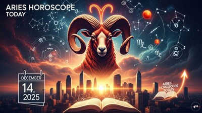 Aries Horoscope Today: Astrological predictions by Chirag Daruwalla for mesha rashi on December 14 2025. (AI generated image)
