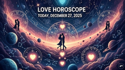 Love Horoscope Today, December 27, 2025, Know daily relationship horoscope for zodiac signs. 