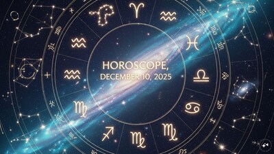 Daily Horoscope Today, December 10, 2025: Daily horoscope by Chirag Daruwalla. 