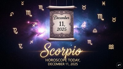 Scorpio Horoscope Today: Astrological predictions by Chirag Daruwalla for Vrishchika rashi on Dec11 2025. (AI generated image)