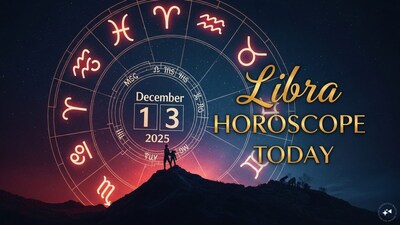 Libra Horoscope Today: Astrological predictions by Chirag Daruwalla for tula rashi on December 13 2025. (AI-generated image)