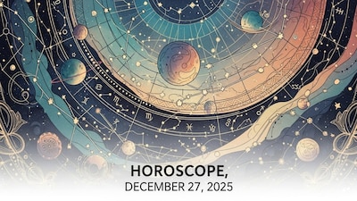 Daily Horoscope Today, December 27, 2025: Daily horoscope by Chirag Daruwalla. 