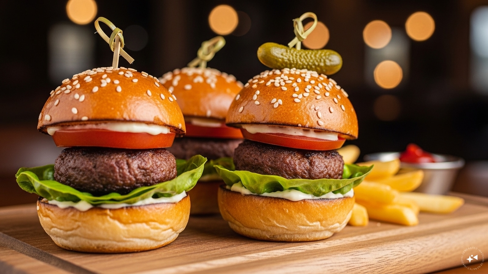 Mini Sliders: Sliders are a crowd‑pleaser. Whether you go classic with chicken and cheese or opt for pulled pork or veggie patties, these tiny burgers pack big flavor. Add creative toppings like caramelized onions or spicy aioli, and you’ll have guests coming back for seconds.