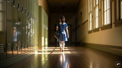 Class 5 Girl Sits on Road for Hours After School Van Fails to Pick Her Up in MP