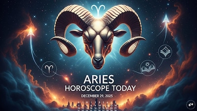 Aries Horoscope Today: Astrological predictions by Chirag Daruwalla for mesha rashi on December 29 2025. (AI generated image)
