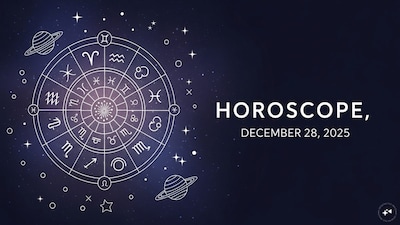 Daily Horoscope Today, December 28, 2025: Daily horoscope by Chirag Daruwalla.