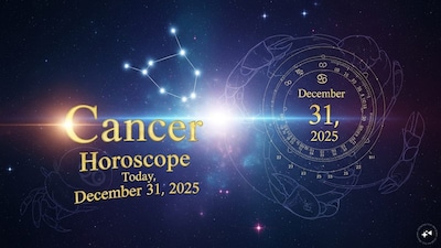 Cancer Horoscope Today: Astrological predictions by Chirag Daruwalla for kark rashi on December 31 2025. (AI generated image)