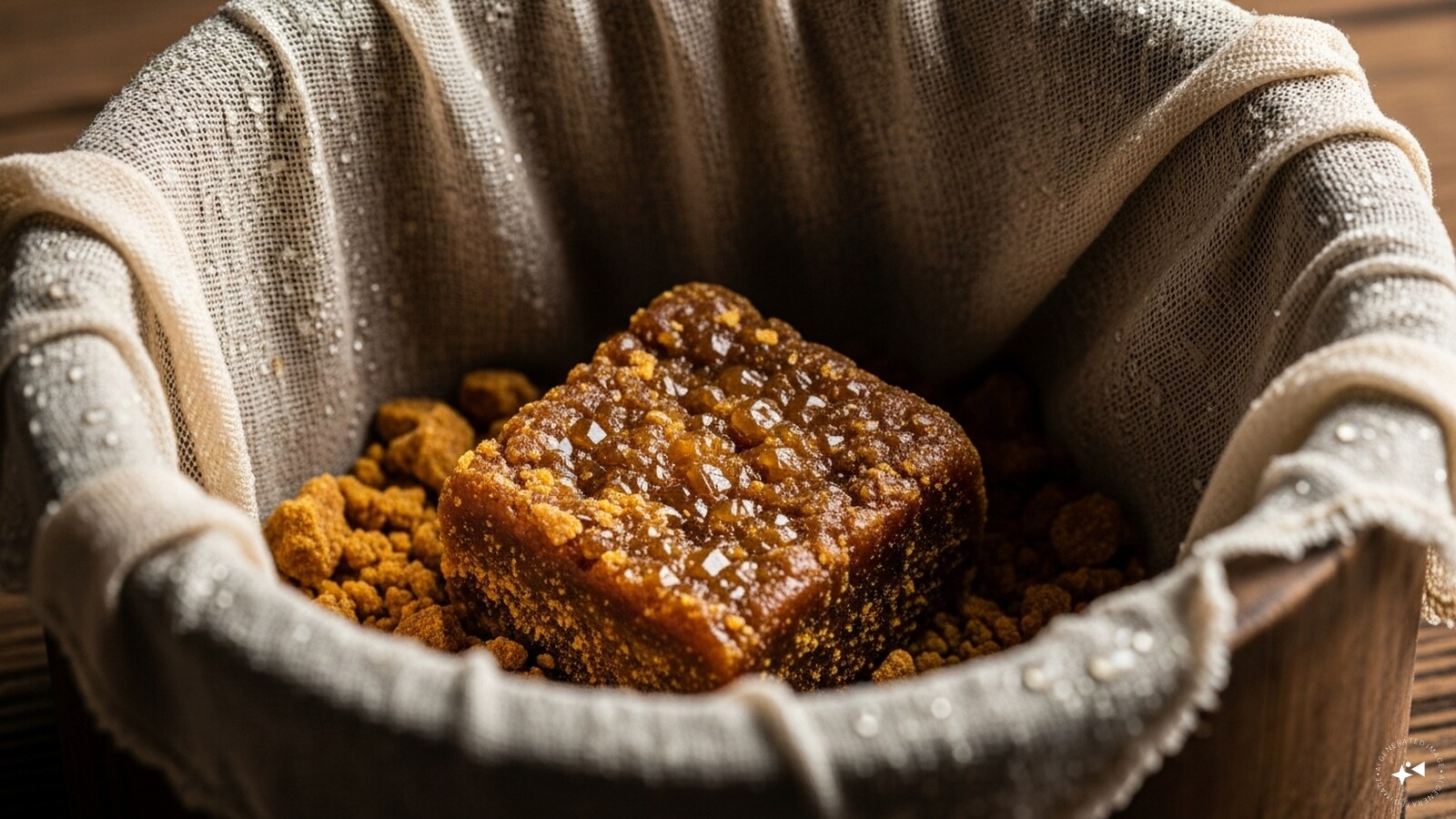 Use A Moisture-Absorbing Cloth: Line the storage container with a slightly damp muslin or cotton cloth before adding jaggery. The cloth releases minimal moisture gradually, keeping jaggery soft during dry winters. Ensure the cloth is not too wet, as excess water can cause spoilage. This trick maintains a balanced environment, preventing cracking while retaining the natural sweetness. Use A Moisture-Absorbing Cloth: Line the storage container with a slightly damp muslin or cotton cloth before adding jaggery. The cloth releases minimal moisture gradually, keeping jaggery soft during dry winters. Ensure the cloth is not too wet, as excess water can cause spoilage. This trick maintains a balanced environment, preventing cracking while retaining the natural sweetness.