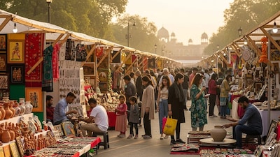 Delhi in December features cultural events. (Image: AI)
