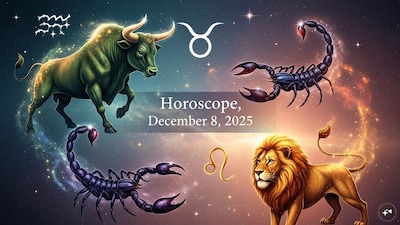 Daily Horoscope Today, December 8, 2025: Daily horoscope by Chirag Daruwalla. 