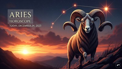 Aries Horoscope Today: Astrological predictions by Chirag Daruwalla for mesha rashi on December 24 2025. (AI generated image)