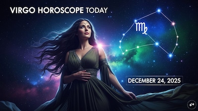 Virgo Horoscope today: Astrological predictions by Chirag Daruwalla for kanya rashi on December 24 2025. (AI generated image)