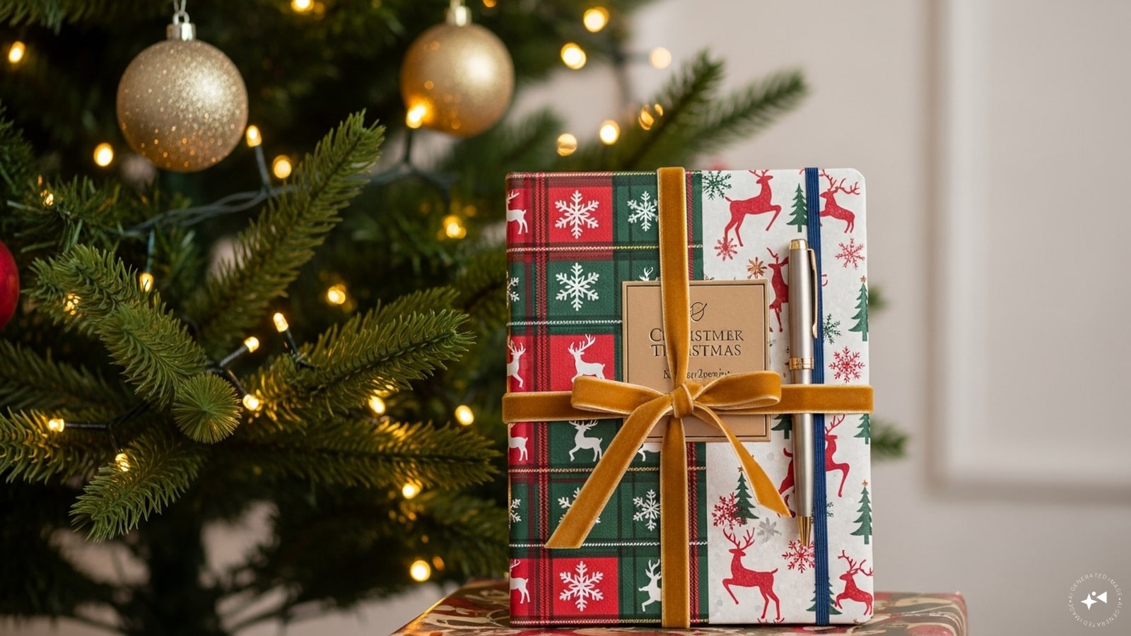 DIARY AND PEN SET: A diary and pen combo is a timeless Secret Santa gift, ideal for students, professionals, and planners alike.