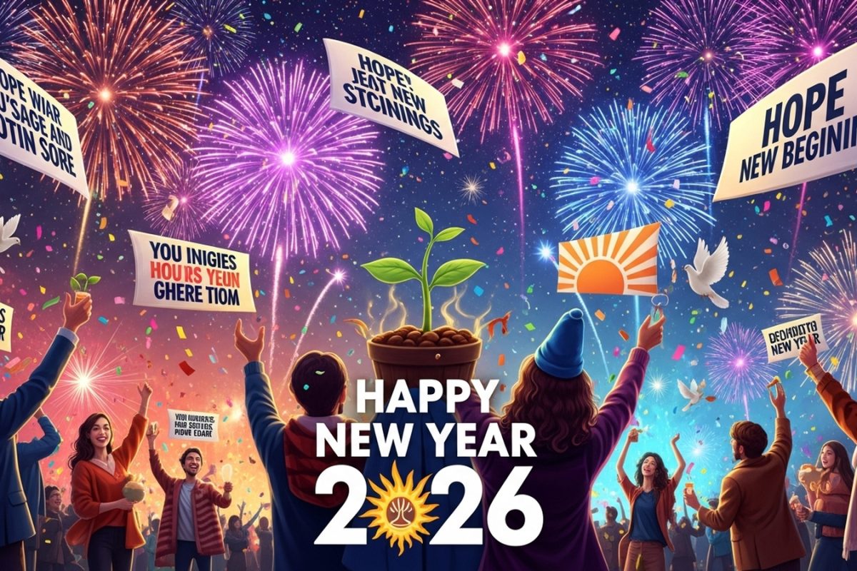 Happy New Year 2026 Quotes And Wishes: Top 100 Inspirational & Motivational WhatsApp Status Greetings And Photos