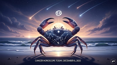 Cancer Horoscope Today: Astrological predictions by Chirag Daruwalla for kark rashi on December 7 2025. (AI generated image)