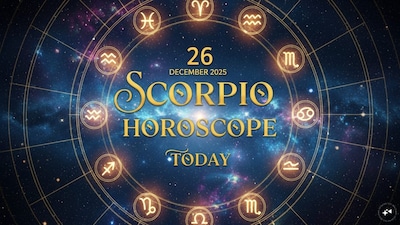 Scorpio Horoscope Today: Astrological predictions by Chirag Daruwalla for Vrishchika rashi on December 26 2025. (AI-generated image)