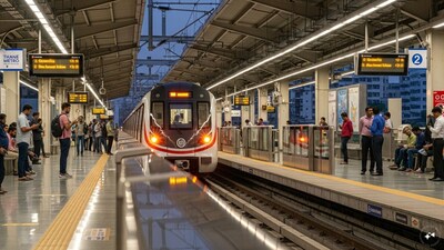 Thane will get three distinct metro corridors to improve connectivity both within the city and to surrounding regions. (AI generated for representation)