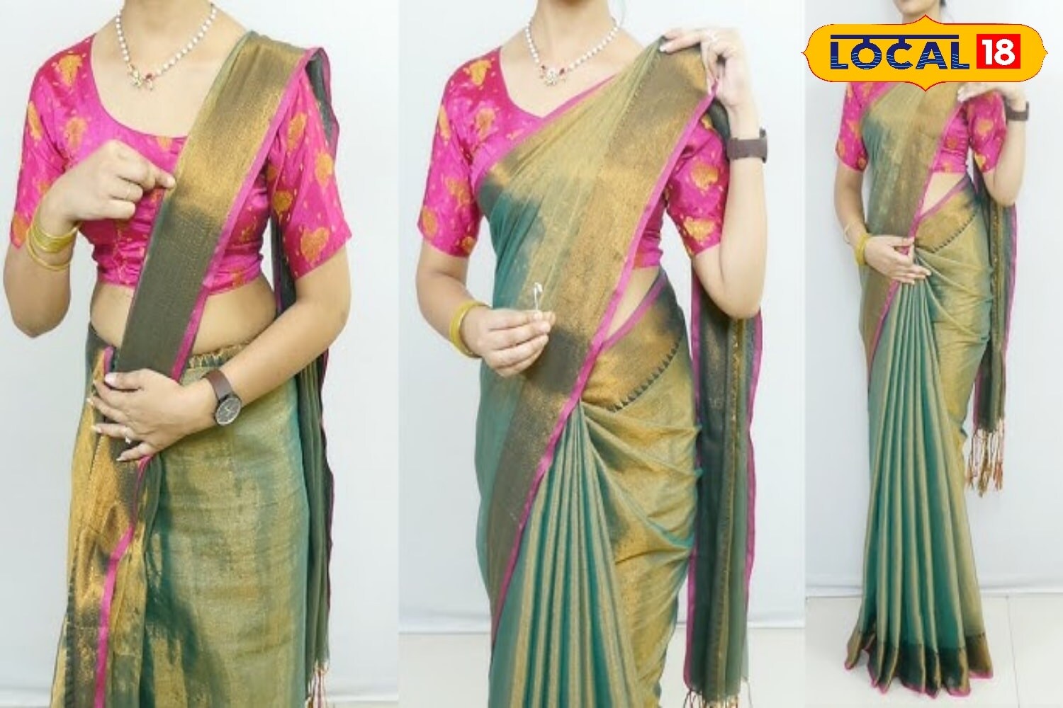 The Nivi Saree Draping: Step-by-Step Guide For A Perfect Traditional Look