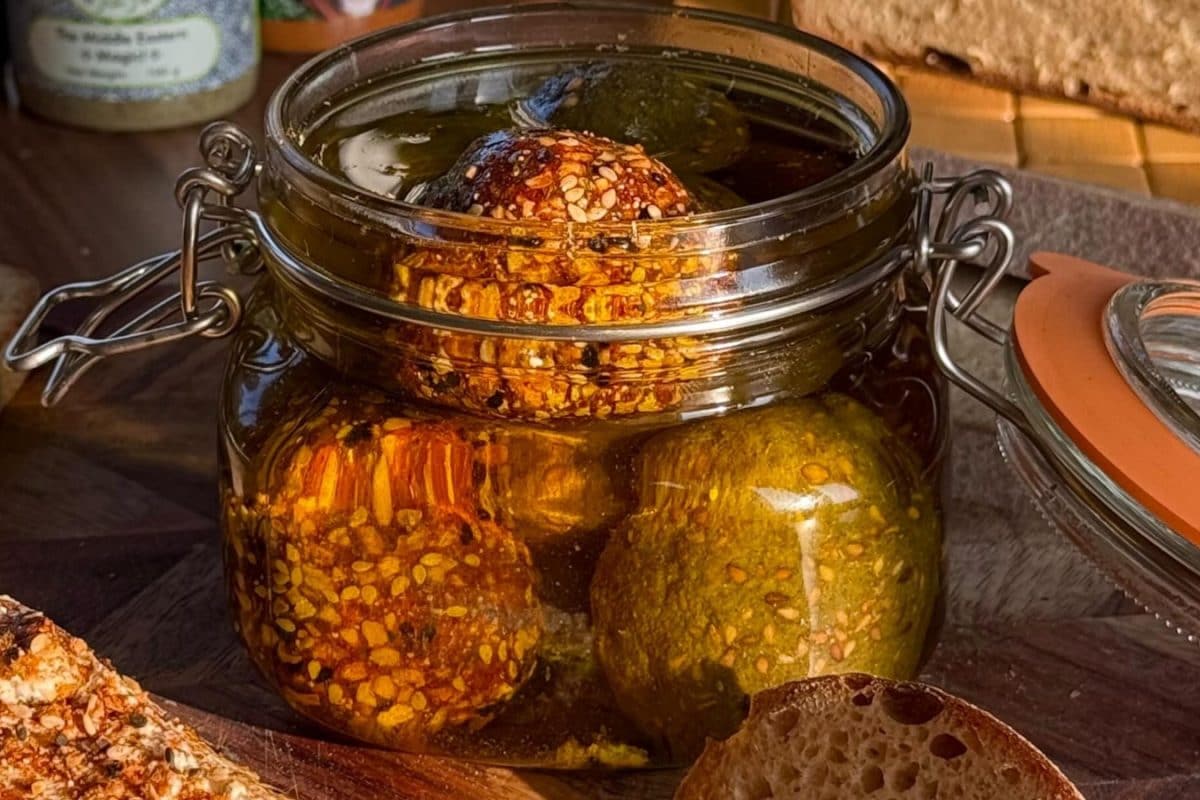 Try These Festive, Middle Eastern-Inspired Labneh Balls For Your Next Party