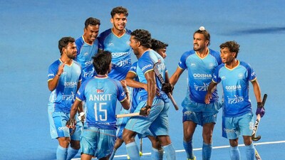 India beat Belgium in a thrilling shoot-out. (PTI Photo)