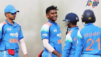 India advanced to the semis winning all their three matches. (Picture Credit: X/ACCMedia1)