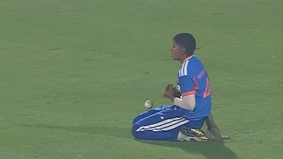 India dropped four catches in the first T20I against Sri Lanka (X)