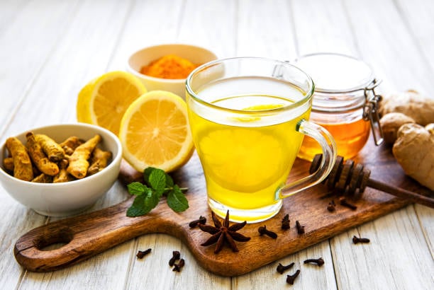 You can drink ginger-turmeric tonic twice a week. You can drink ginger-turmeric tonic twice a week.