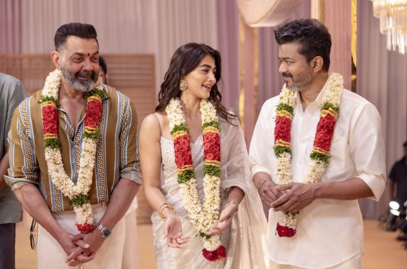 Jana Nayagan: Thalapathy Vijay’s Jana Nayagan releases on January 9, 2026. The political action drama feature Pooja Hegde and Bobby Deol in key roles. Jana Nayagan: Thalapathy Vijay’s Jana Nayagan releases on January 9, 2026. The political action drama feature Pooja Hegde and Bobby Deol in key roles.