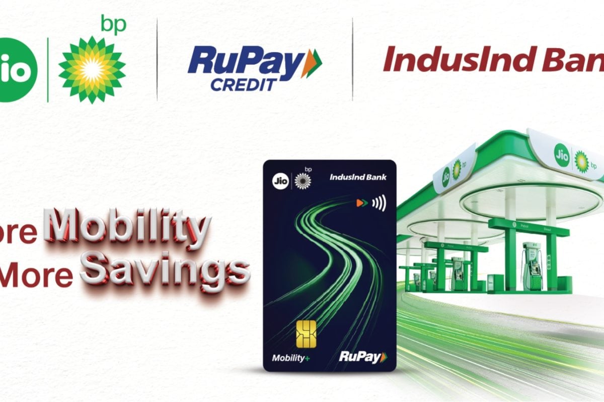 IndusInd Bank, Jio-bp Partner Up To Launch RuPay-Powered Mobility+ Credit Card